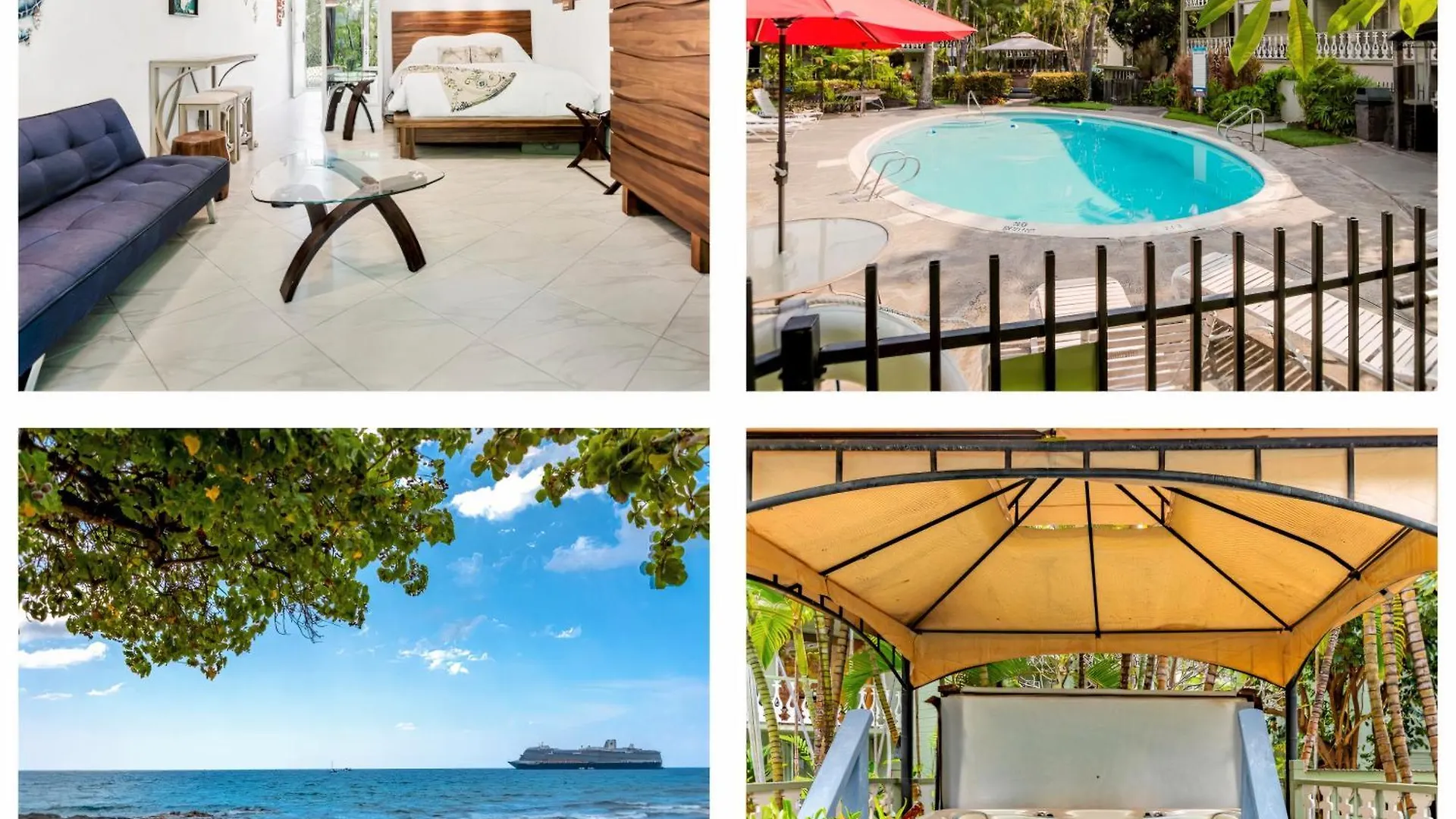 Downtown Hawaiian Theme Condo With Hot Tub, Pool & Beach - Kona Islander Inn Kailua-Kona